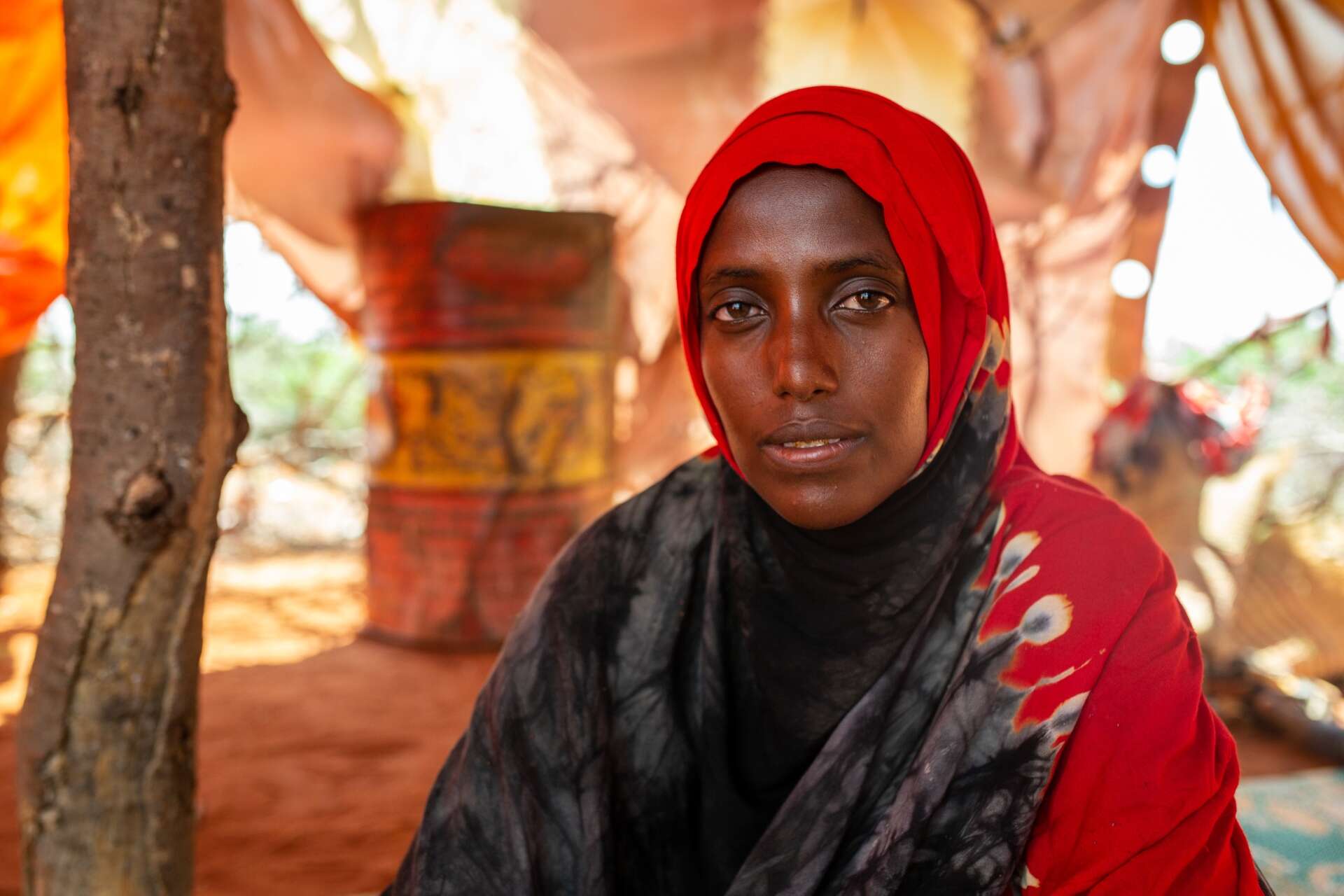 Portait of a Somali woman