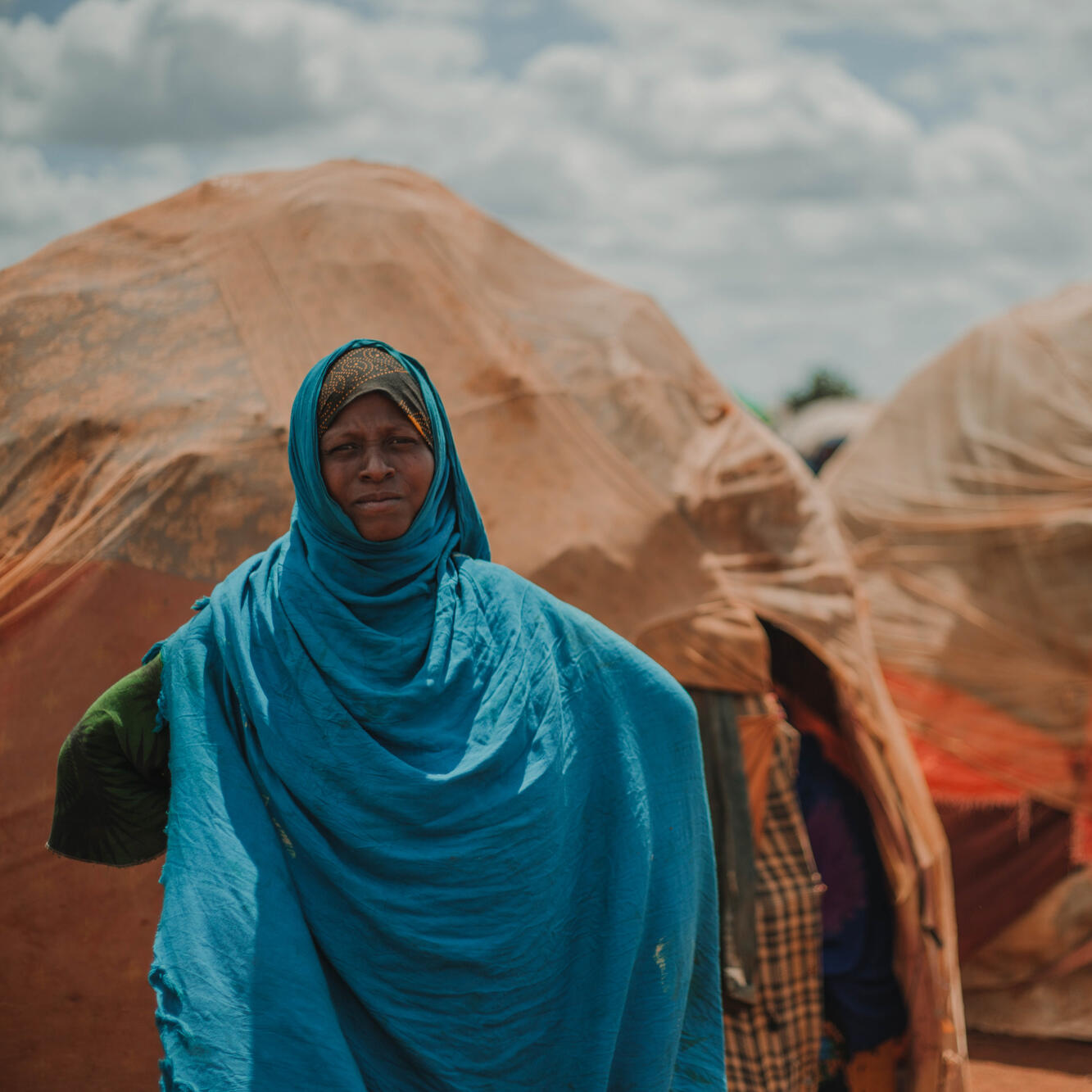 비스트라 압둘라히는 소말리아의 국내 실향민들을 위한 토르토로 캠프에 살고 있습니다.
