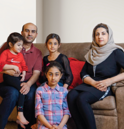 Refugee families rely on your support to become self-reliant.