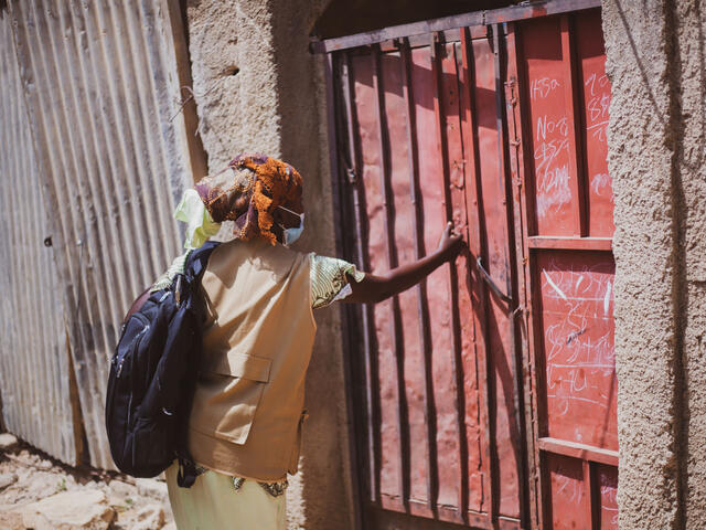 Zara often goes to visit parents and guardians at home, to talk to them about why sending girls to school should be their priority.