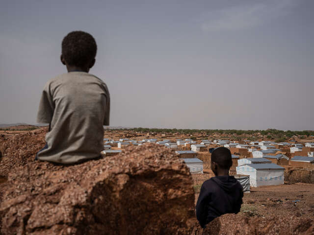 Flyktingläger i Tchad