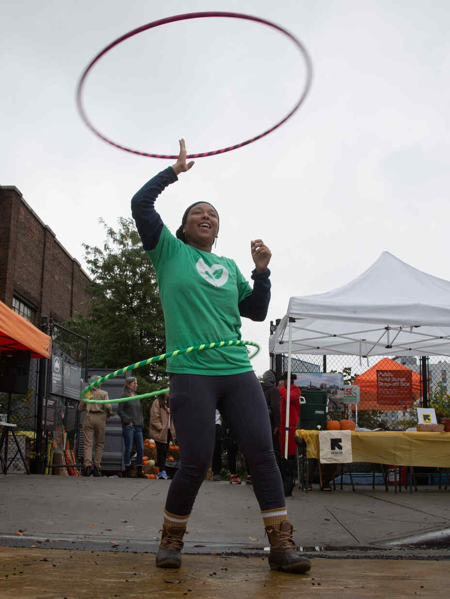 Hula hoop at the Harvest Festival!