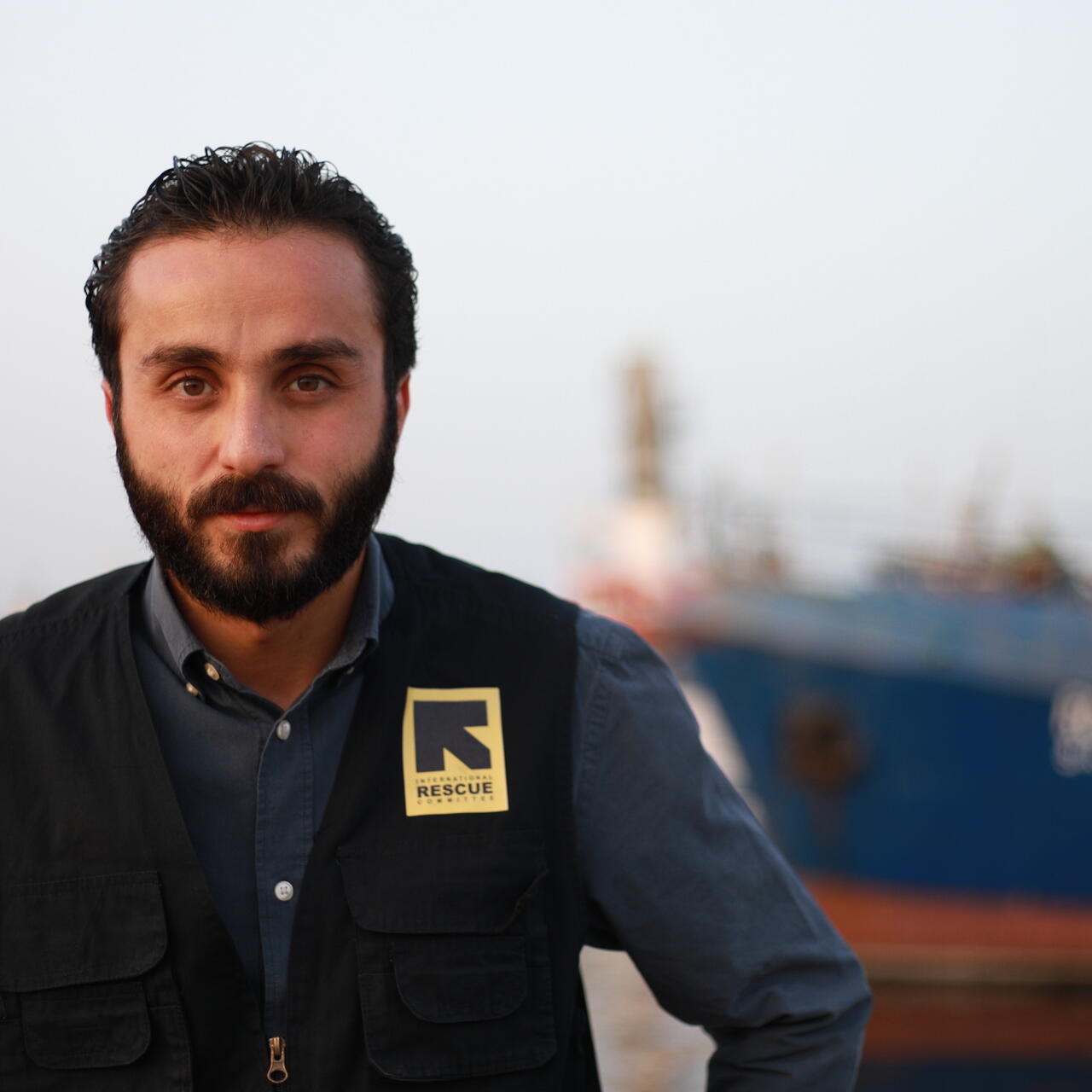 Photo of Adel, IRC Libya Emergency at Sea responder