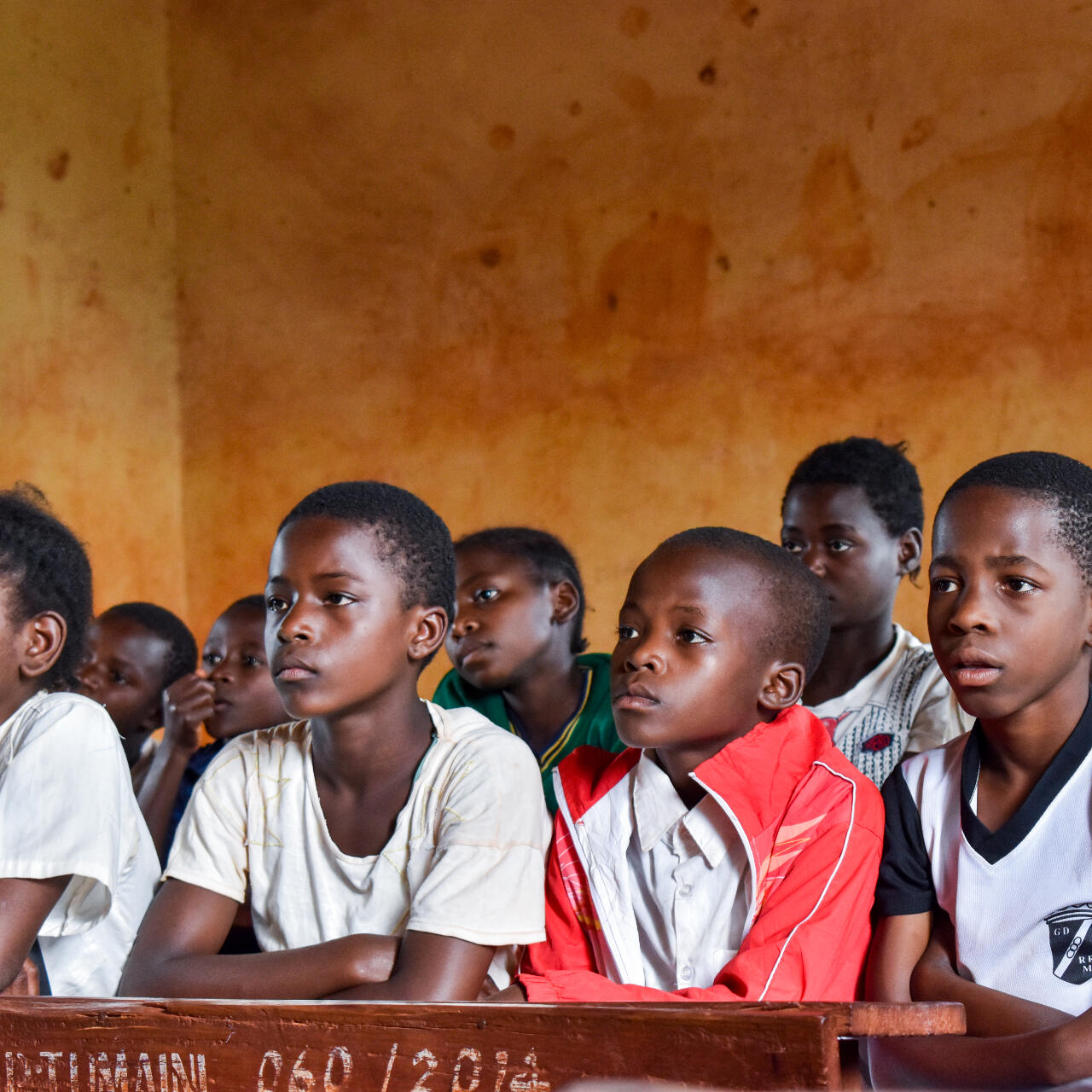A group of students at a classroom-based PlayMatters activity.