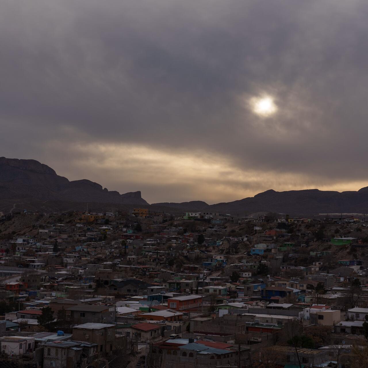  Juárez, Mexico. A view of the colonias of Ciudad Juárez.