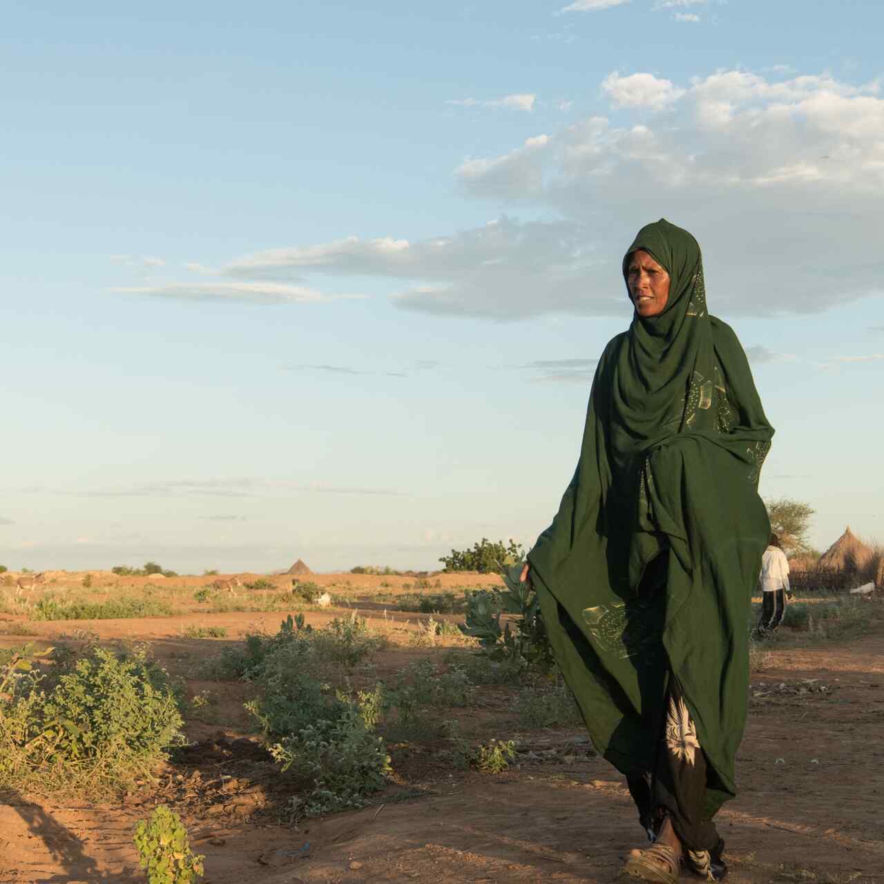 Nurad, a farmer from East Imi, Ethiopia lost everything to floods