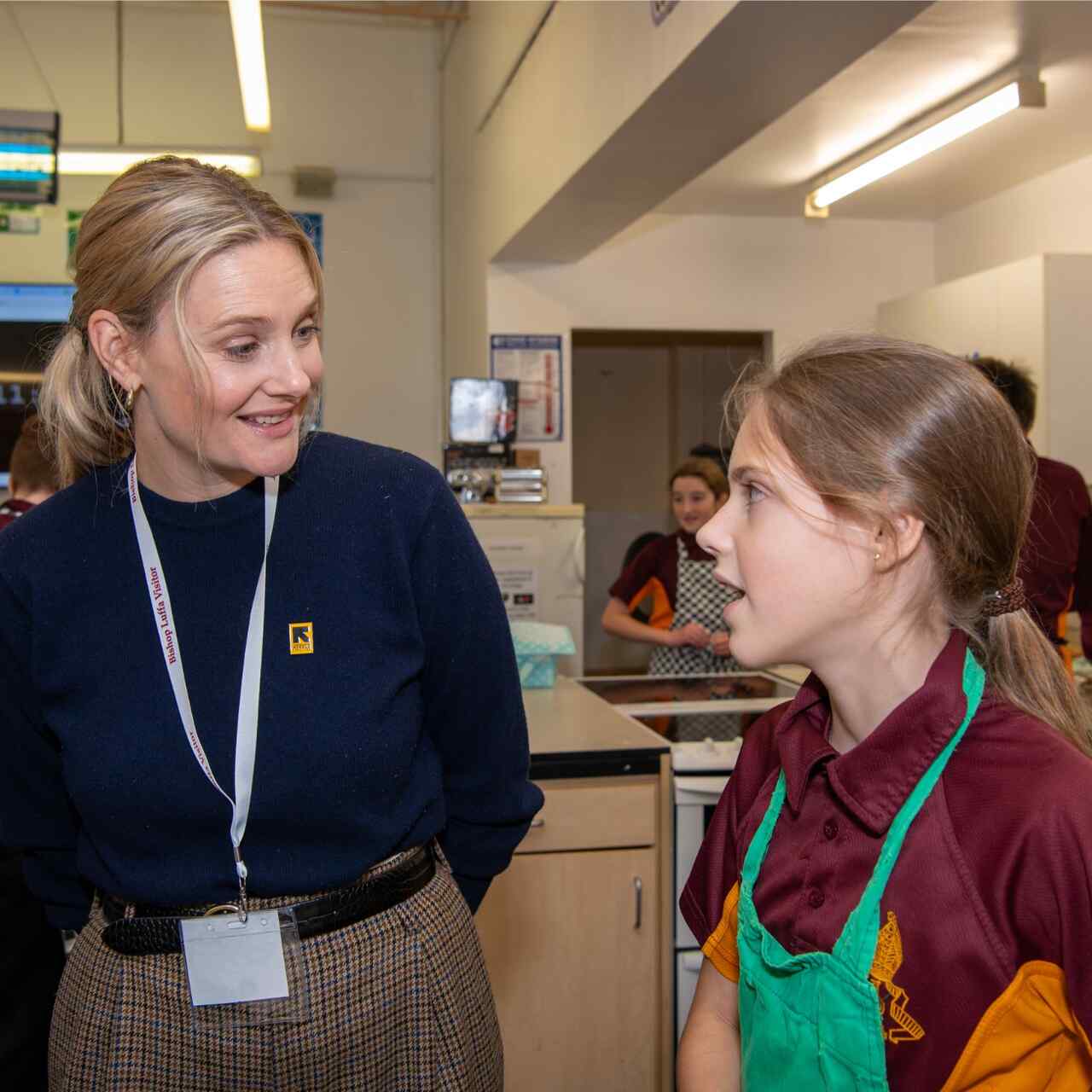 Romola Garai visit