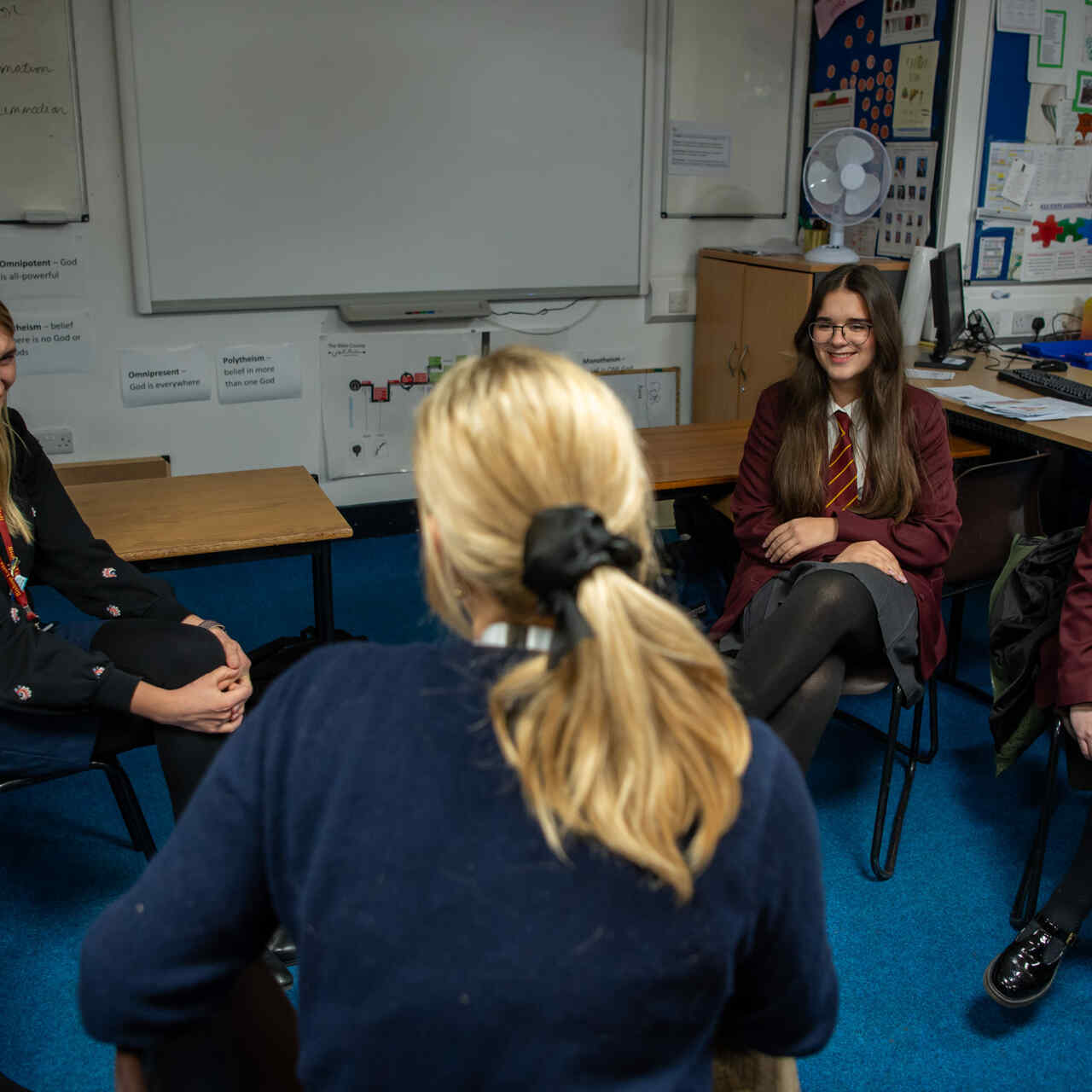 Romola Garai Healing Classrooms