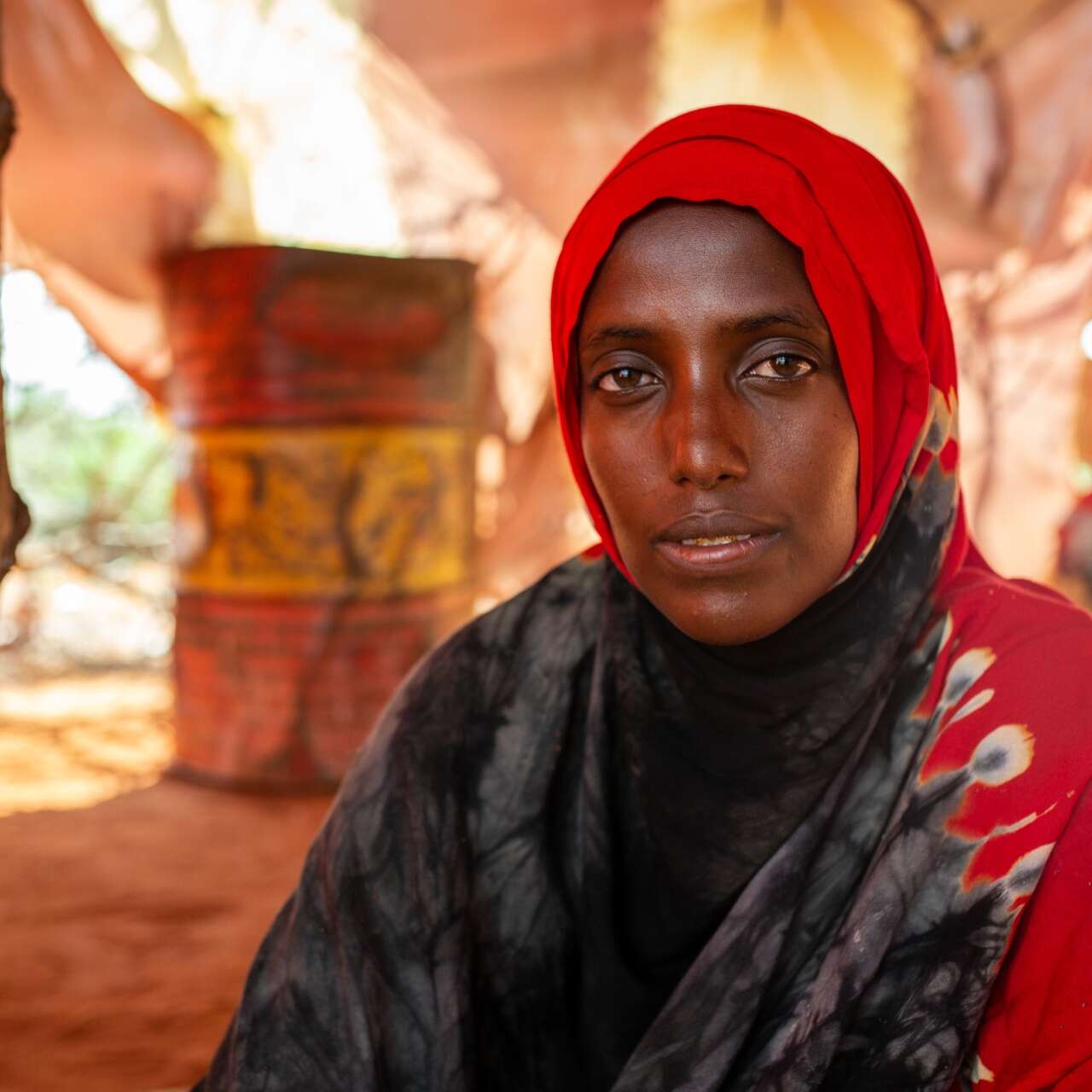 Portait of a Somali woman