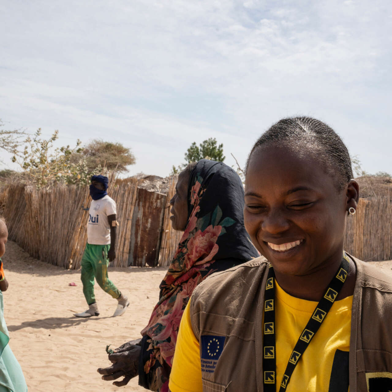 RESCUE:s medarbetare i Tchad. 