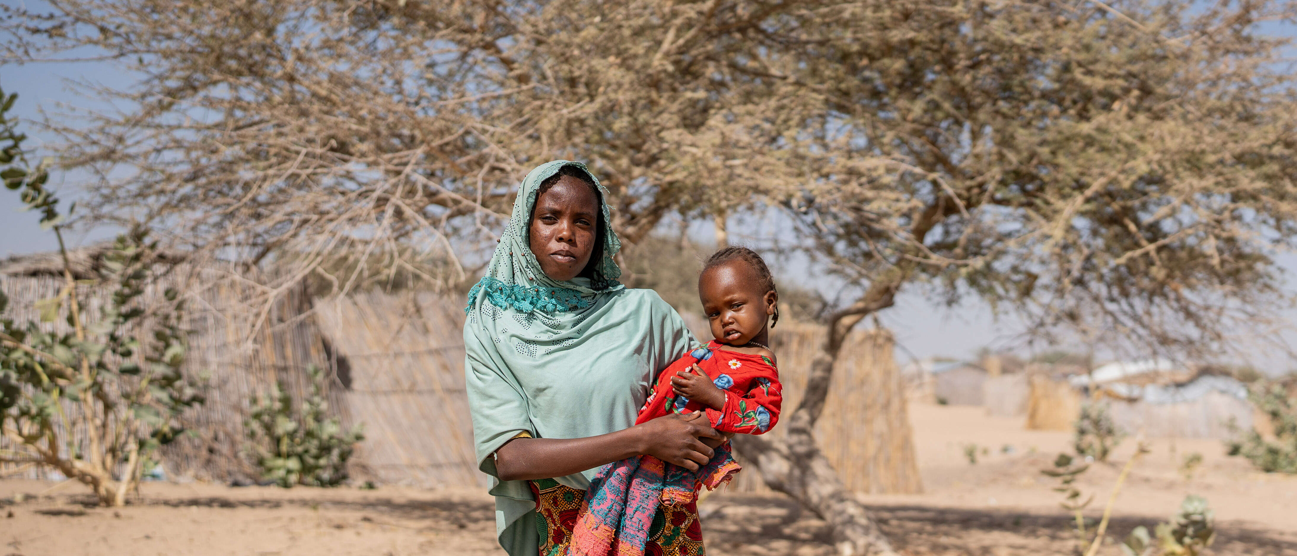 A mother and child in Chad