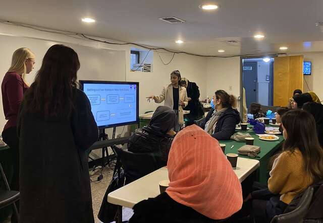 Afghan Women's Group Session