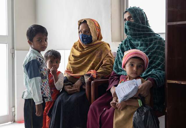 District Khairpur, Pakistan. Activities at the Maternal, Newborn and Child Health Centre (MNCH) where IRC and its implementing partners provide medical services to marginalized communities in Sindh.