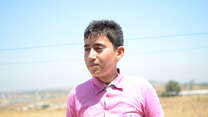 13-year-old Mahmoud in Akkar, Lebanon