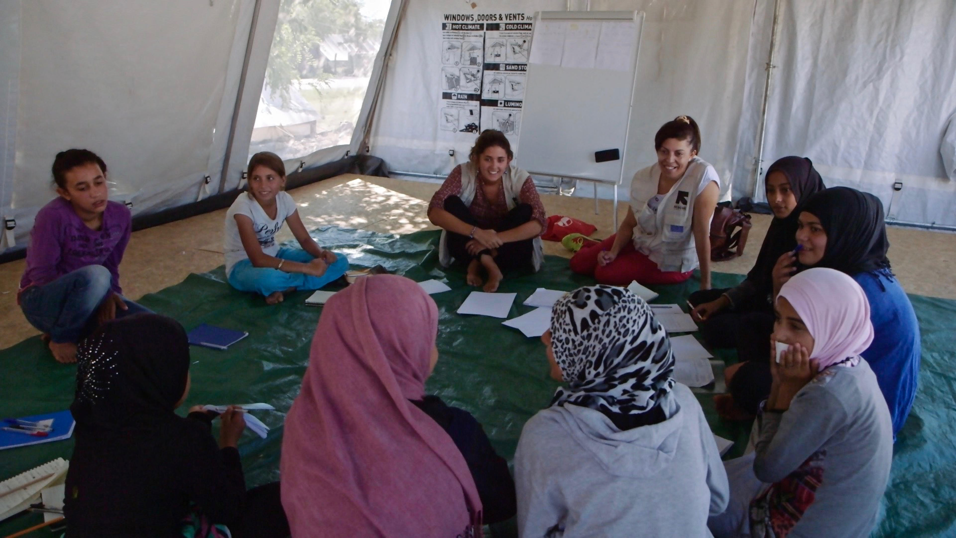 A Girl From Syria Finds A Refuge From War International Rescue